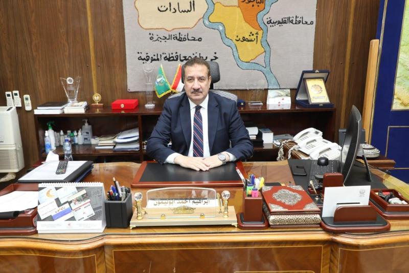 محافظ المنوفية: حركة تنقلات محدودة لرؤساء المراكز والمدن للارتقاء بمستوى الخدمات