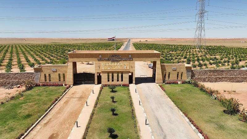 القوات المسلحة تنظم زيارة إلى مشروع استصلاح وزراعة الأراضي الصحراوية بتوشكى