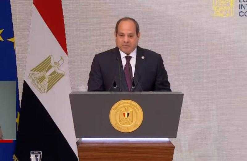 الرئيس السيسي: نأمل زيادة الاستثمارات الأوروبية للسوق المصرية.. ونؤكد قدرة مصر على تحقيق التنمية الشاملة