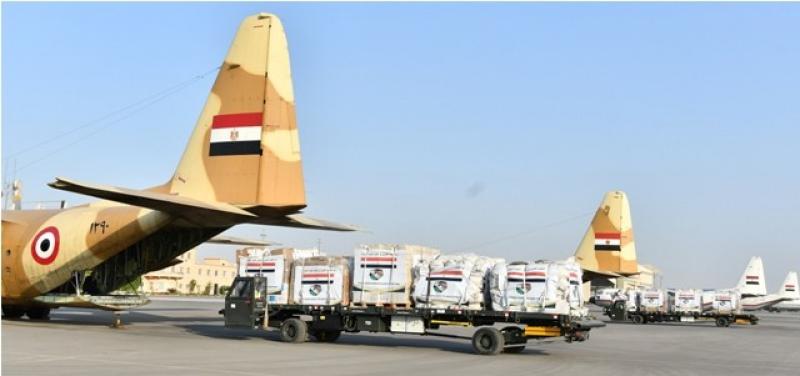 بتوجيهات من الرئيس السيسي.. مصر تُرسل أطنانًا من المساعدات لجنوب السودان