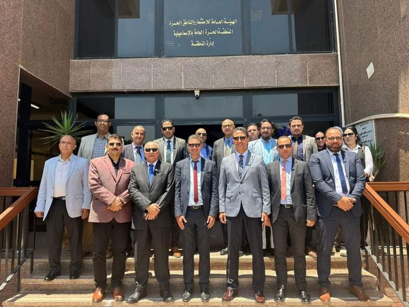 الشافعي يرافق ”وفدًا مغربيًا” للاطلاع على مقومات المنطقة الحرة بالإسماعيلية
