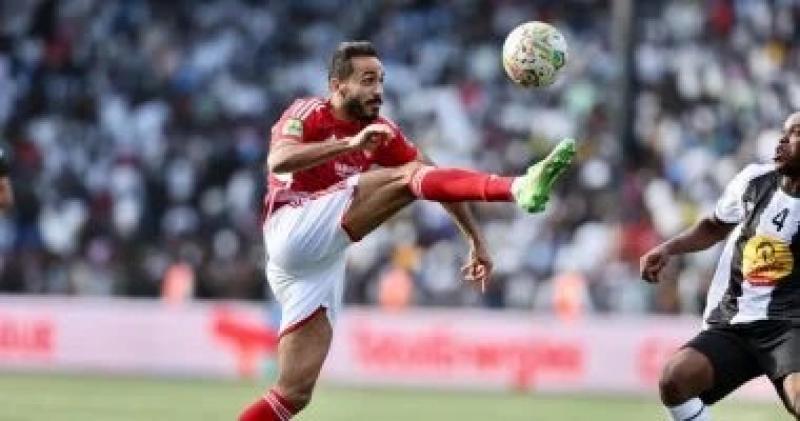 كهربا يشارك في مران الأهلي قبل مواجهة طلائع الجيش