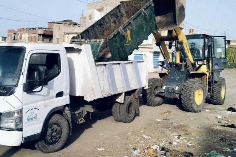 رفع أكثر من 4 آلاف طن قمامة من مدن وأحياء الغربية