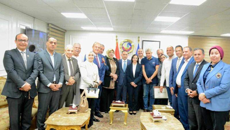 محافظ البحيرة تستقبل وفد الهيئة البرلمانية لحزب مستقبل وطن