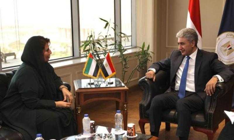 ⁠وزير السياحة والآثار يبحث مع سفيرة الإمارات فرص الاستثمار السياحى فى مصر