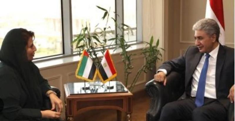 ⁠وزير السياحة والآثار يبحث مع سفيرة الإمارات فرص الاستثمار السياحي