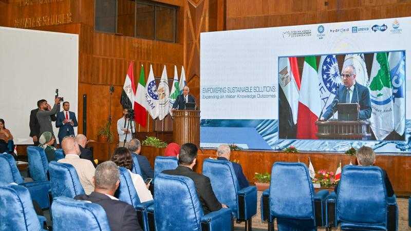 وزير الري يشيد بالتعاون بين مصر وإيطاليا من خلال ”مشروع المعرفة المائية”