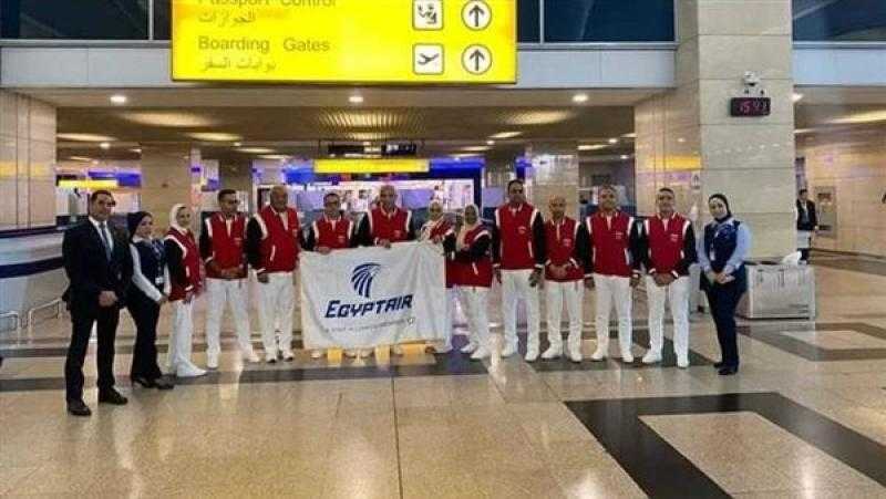 مصر للطيران تنقل الجهاز الفني للبعثة المصرية المشاركة في أولمبياد باريس