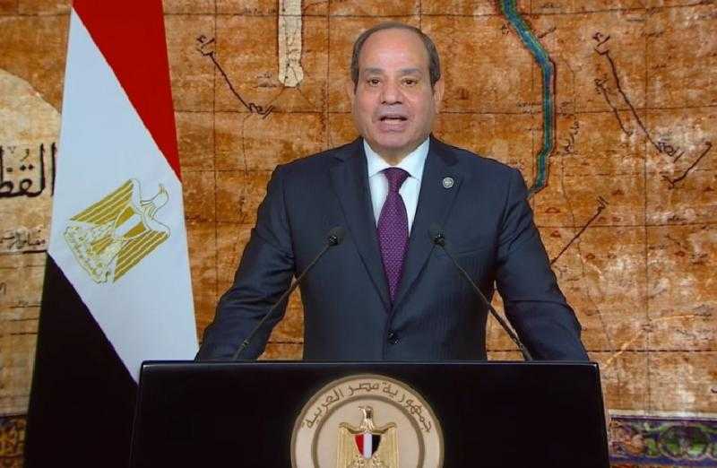 الرئيس السيسي: واكبنا تغيرات الزمن لتحسين قدراتنا الاقتصادية وتوفير الحماية الاجتماعية اللازمة للمواطنين