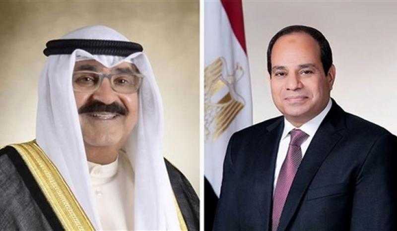 أمير الكويت وولي عهده يهنئان الرئيس السيسي بذكرى ثورة 23 يوليو