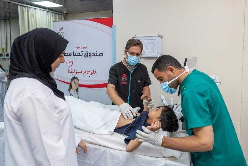 صندوق ”تحيا مصر” يطلق مبادرة ”قلوبهم مسئوليتنا” لتركيب الصمامات الرئوية للأطفال