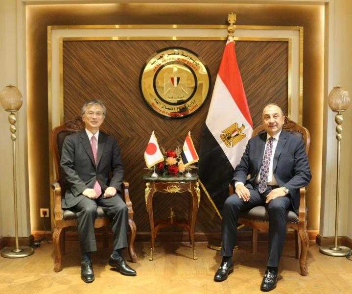 ‎وزير قطاع الأعمال العام يستقبل سفير اليابان بالقاهرة لبحث تعزيز التعاون الاقتصادي
