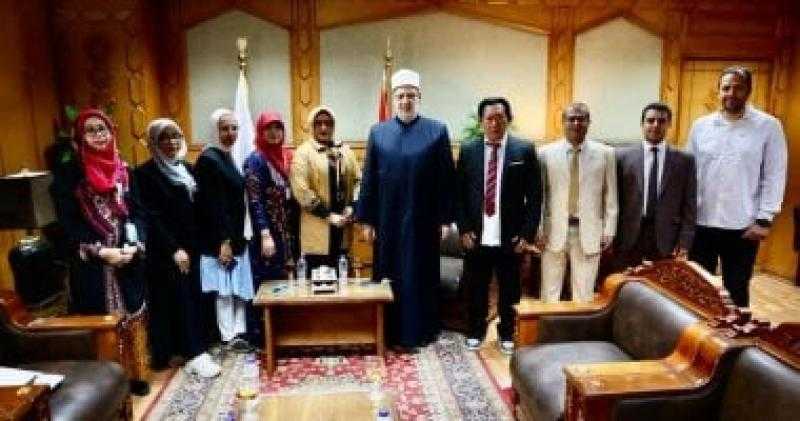 وكيل الأزهر يستقبل وفدًا من جامعة السلطان أجونج‏ بإندونيسيا لبحث سبل التعاون