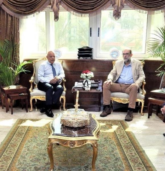 رئيس الهيئة القومية لسلامة الغذاء يتفقد ميناءي الاسكندرية والدخيلة