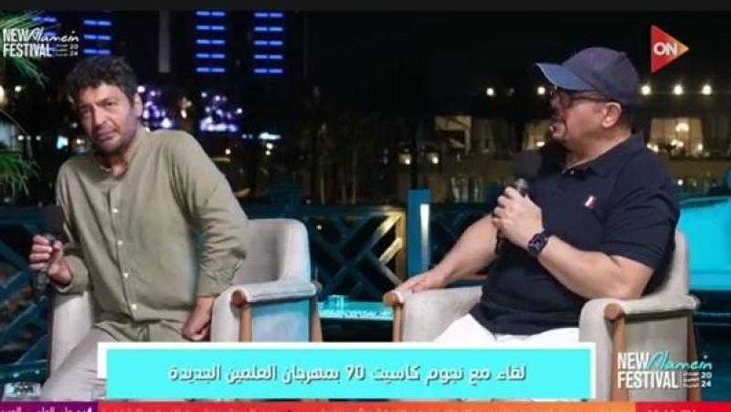 حميد الشاعرى من العلمين: السعادة الحقيقية عدم ارتباط الفن بزمان ومكان