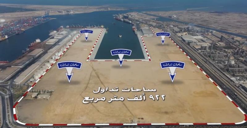 شاهد.. إنشاء محطة حاويات تحيا مصر بميناء دمياط