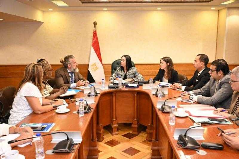 وزيرة التضامن تلتقى ممثل منظمة الأمم المتحدة للطفولة لدعم أطفال فلسطين