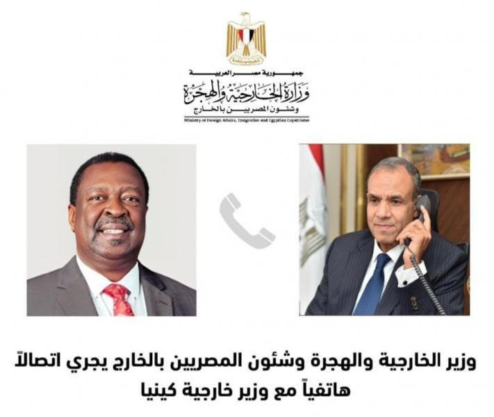 د. بدر عبد العاطي ورئيس وزراء كينيا يناقشان سبل تعزيز العلاقات الثنائية