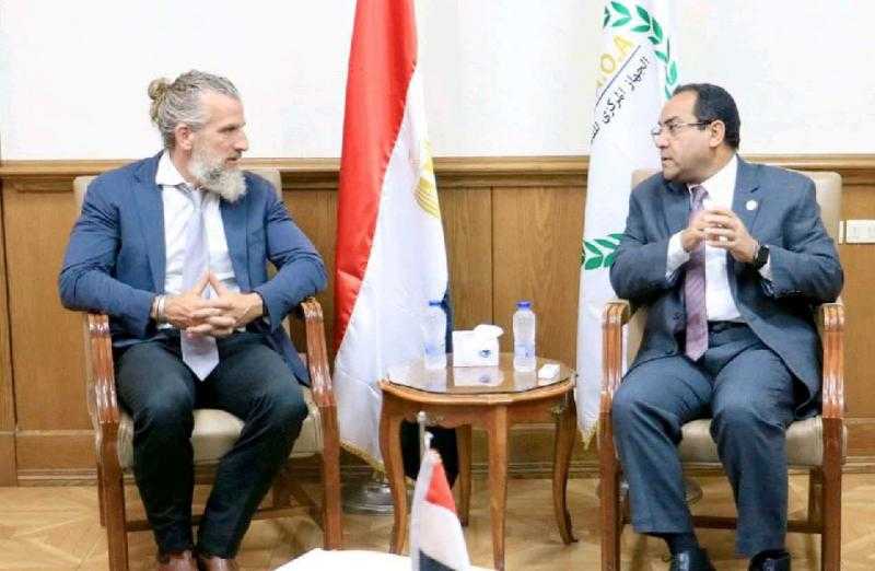 رئيس «التنظيم والإدارة» يبحث التعاون مع ممثل اليونسيف في مصر