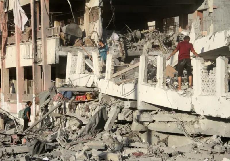 مصر تُدين بأشد العبارات قصف مدرسة تؤوي نازحين فلسطينيين شرق مدينة غزة