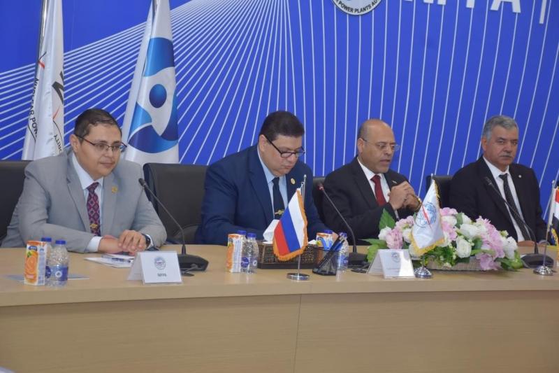 رئيس”المحطات النووية” يستقبل وزير العمل بموقع المحطة النووية بالضبعة.. صور