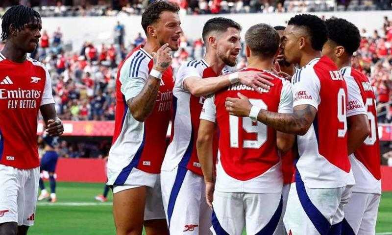 تشكيل آرسنال لمواجهة أستون فيلا بالدوري الإنجليزي