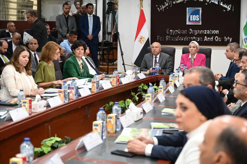وزير الصناعة والنقل يشهد فعاليات احتفال الهيئة المصرية العامة للمواصفات والجودة بإصدار أول تقرير لبصمتها الكربونية
