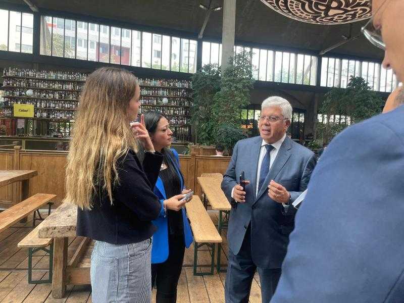 وزير التعليم العالي يزور أكبر مركز عالمي للشركات الناشئة في فرنسا «Station F» | صور