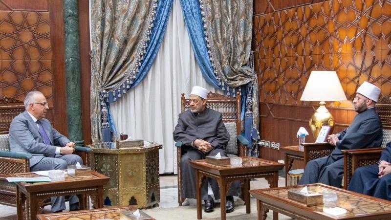 شيخ الأزهر يستقبل وزيرا الري والأوقاف لمناقشة رفع الوعي بأهمية ترشيد المياه