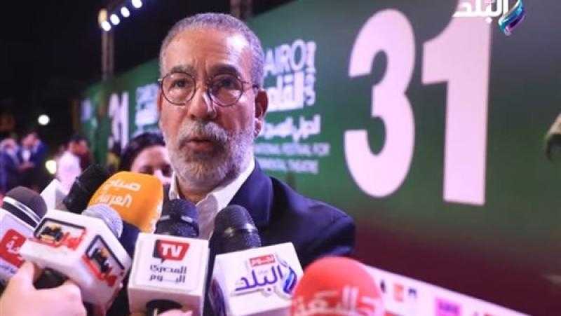 مدحت العدل: مهرجان القاهرة الدولي للمسرح التجريبي مختلف