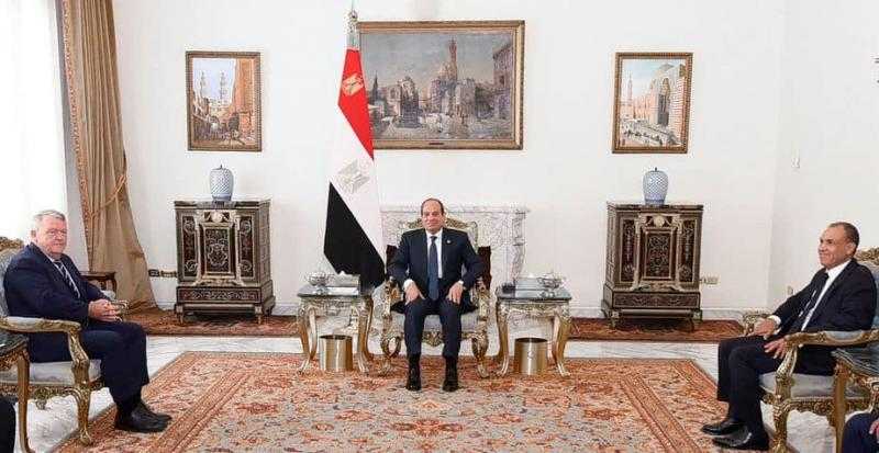 الرئيس السيسى يؤكد ضرورة تغليب مسار التهدئة والتوصل لوقف إطلاق النار بغزة