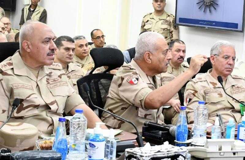 وزير الدفاع يشهد تنفيذ مشروع مراكز القيادة الإستراتيجي التعبوي التخصصي للهيئة الهندسية للقوات المسلحة