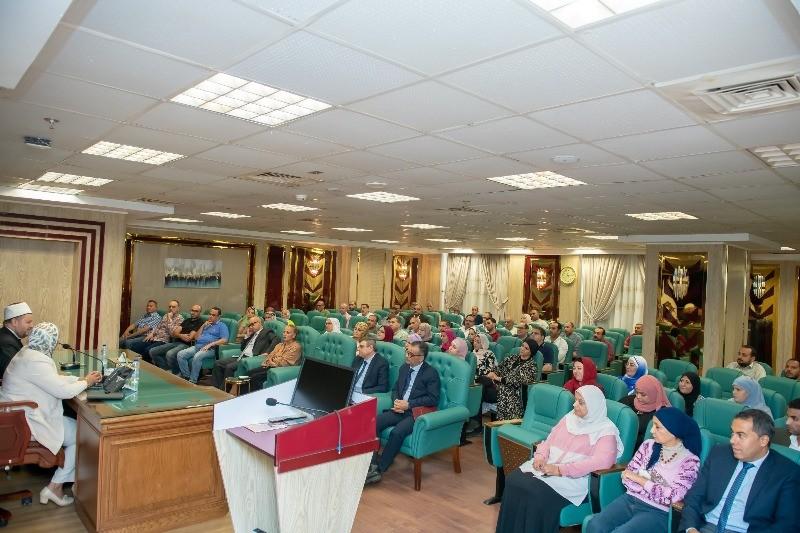 وزارة الإنتاج الحربي تنظم ندوة توعوية للعاملين بمناسبة ذكرى المولد النبوي الشريف