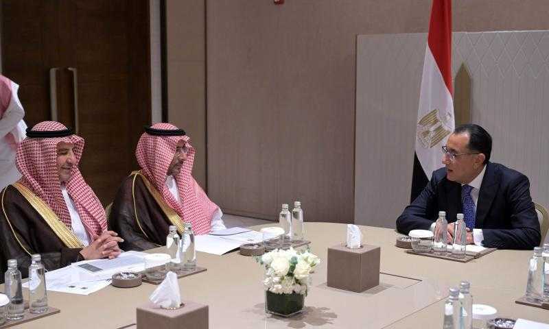 مدبولي: مصر والسعودية تستهدفان تكامل التنمية وتعظيم الإمكانات المشتركة