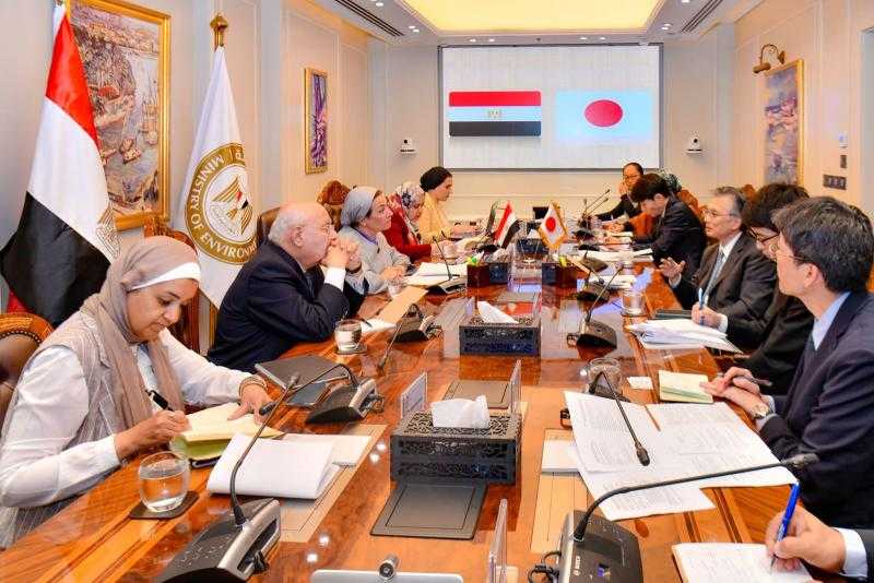 وزيرة البيئة تلتقي السفير الياباني لمناقشة فرص الحد من التلوث البلاستيكي وإعداد تقارير الإبلاغ الوطني |صور