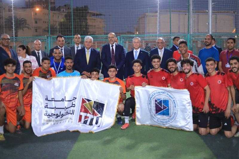 وزير التعليم العالي يشهد فعاليات النسخة الأولى من أسبوع شباب الجامعات التكنولوجية| صور