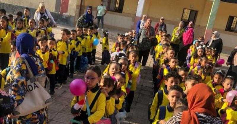انطلاق العام الدراسى الجديد بالمدارس