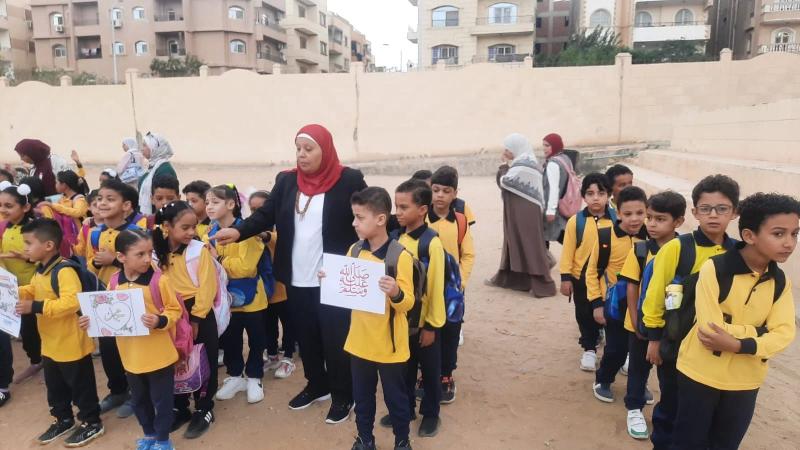 المديريات التعليمية تستقبل الطلاب لليوم الثالث على التوالى فى إطار خطة الحضور