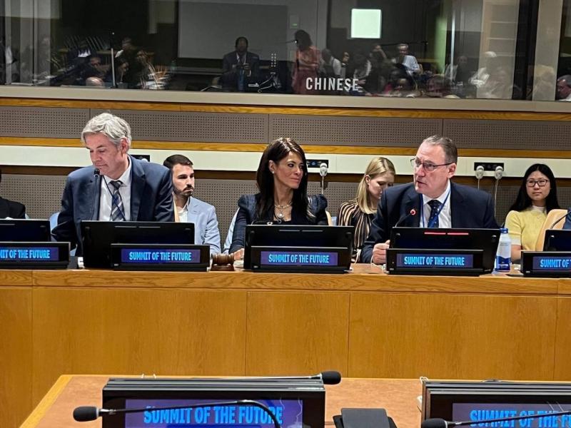 وزيرة التخطيط: النظام المالي العالمي يمُر بتغيرات جذرية والدول النامية والأقل نموًا تواجه تحديات كبيرة للوفاء بأجندة 2030