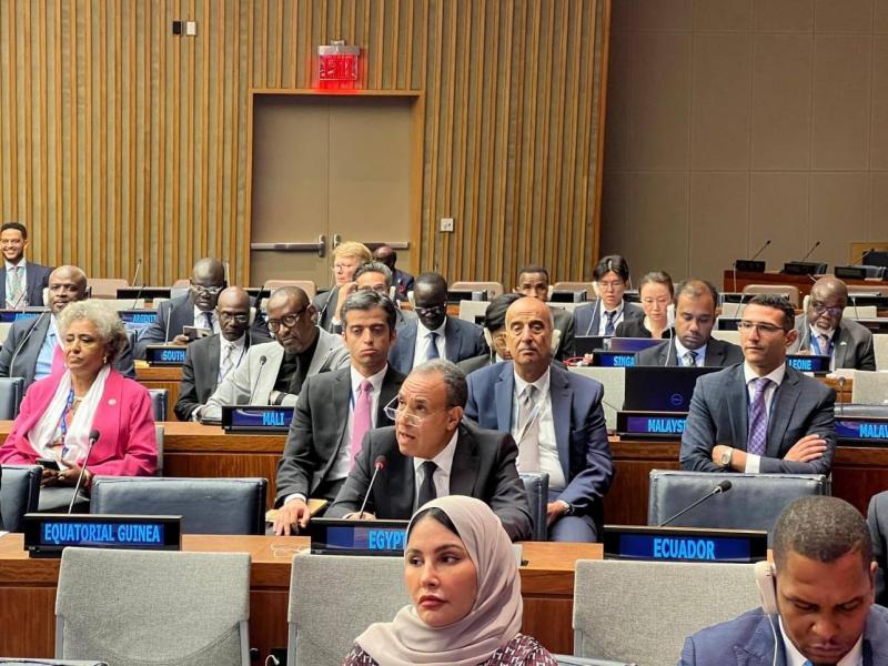 وزير الخارجية يلقي كلمة مصر على هامش الشق رفيع المستوي للدورة الـ ٧٩ للجمعية العامة للأمم المتحدة