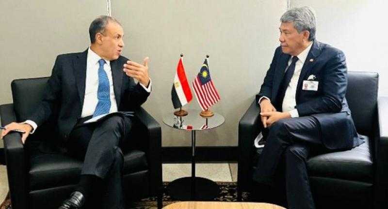 وزير الخارجية يجري مباحثات مع نظيره الماليزي