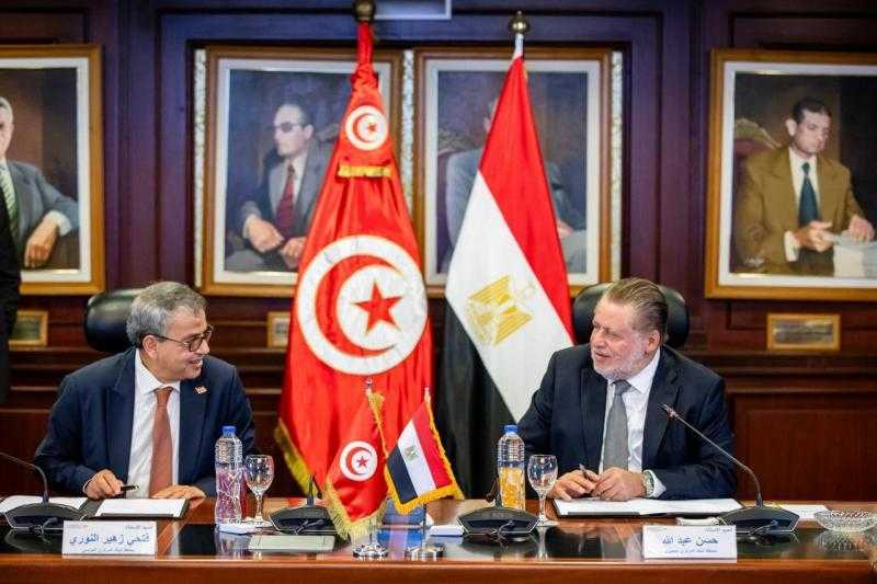 البنك المركزي المصري يوقع مذكرة تفاهم مع نظيره التونسي لتعزيز التعاون في المجال المصرفي
