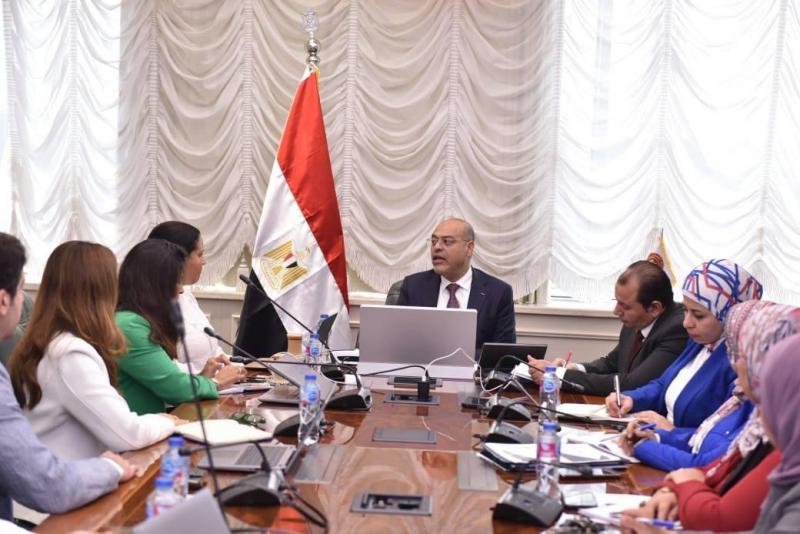 وزير العمل يلتقي وفدًا من مكتب منظمة العمل الدولية بالقاهرة لمناقشة مشروع لتعزيز الإنتاجية في قطاعي الرخام والمنتجات الجلدية