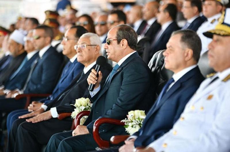 الرئيس السيسى: روح أكتوبر ليست شعارات إنشائية.. وتظهر عند الشدائد