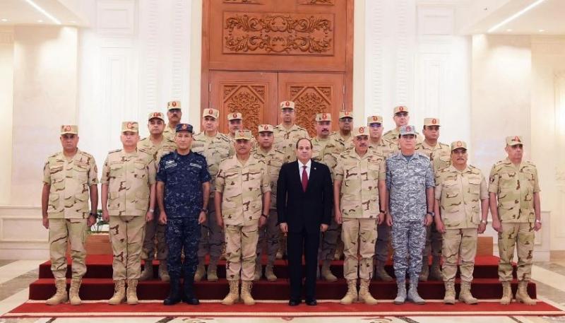 الرئيس السيسي يترأس اجتماع المجلس الأعلى للقوات المسلحة