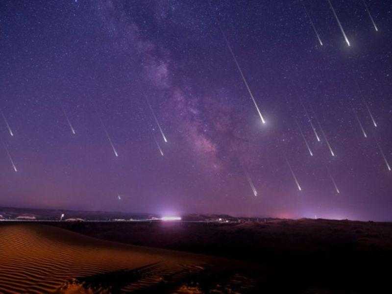 السماء تتألق اليوم بذروة تساقط شهب الثوريات