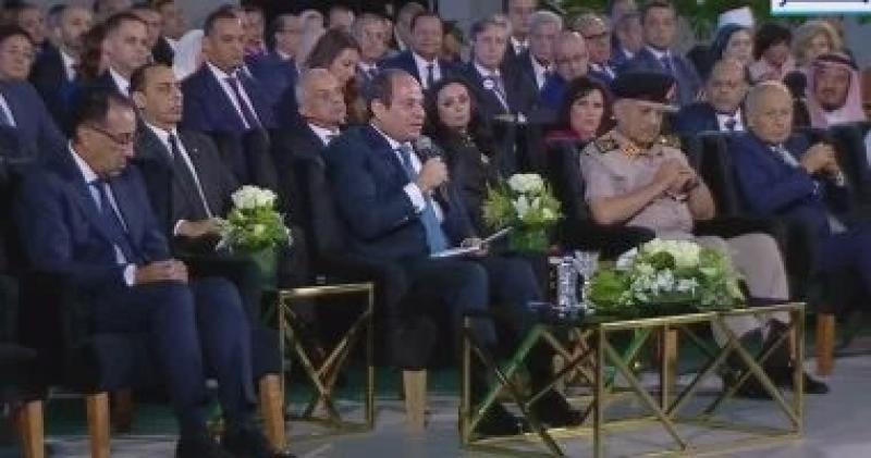 الرئيس السيسي: وضعنا أمام أعيننا التحديات منذ 2011 وأصرينا على تحقيق أهدافنا