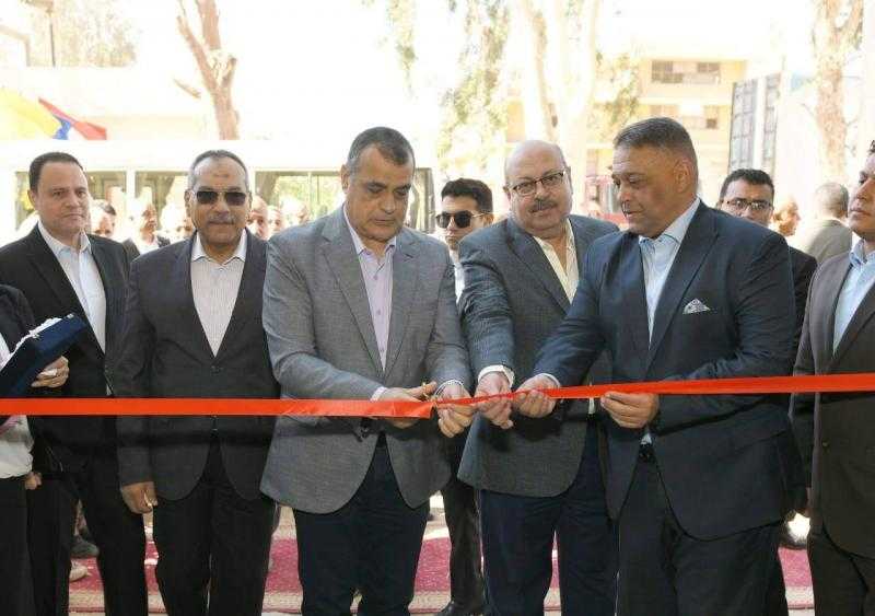 وزير الإنتاج الحربى يفتتح مصنع الرزينة بشركة ”هليوبوليس للصناعات الكيماوية”
