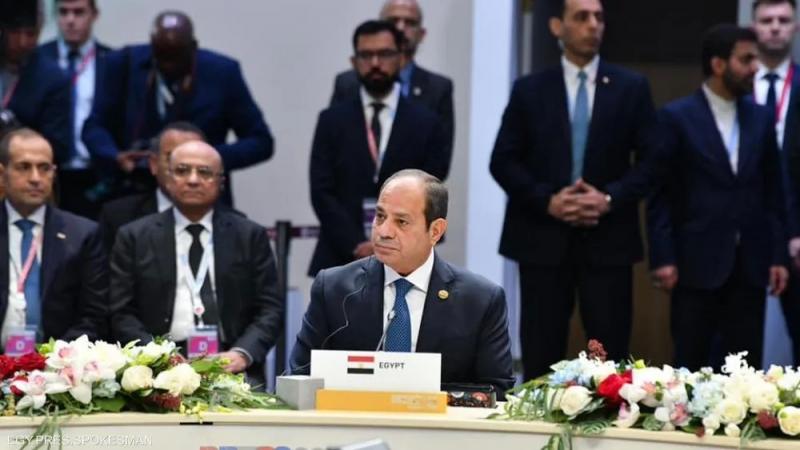 الرئيس السيسي يؤكد ضرورة حشد الجهود الدولية لمعالجة الكارثة الإنسانية في فلسطين ولبنان