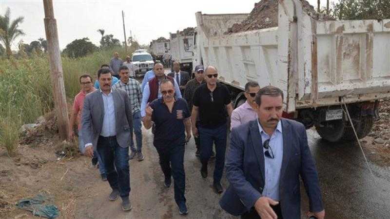 رفع 2000 طن من مخلفات هدم المباني في أسيوط